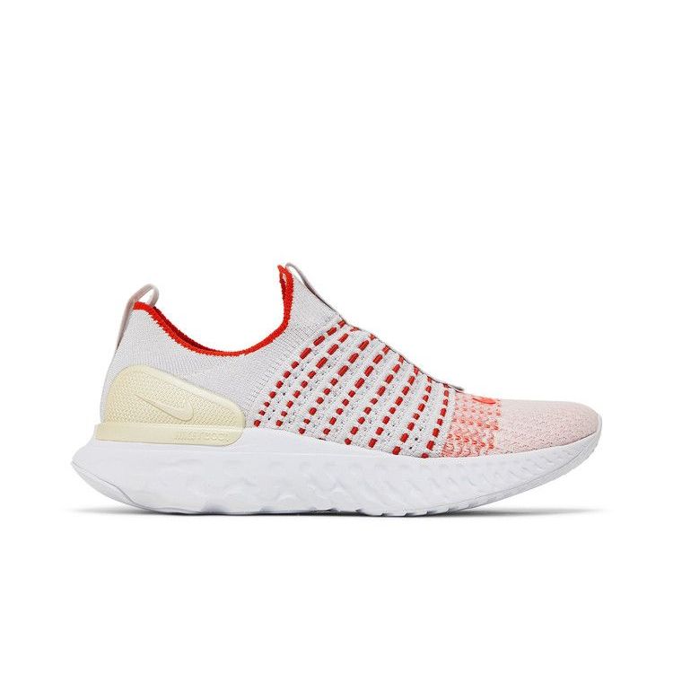 Nike Wmns React Phantom Run Flyknit 2 'Vast Grey Orange'