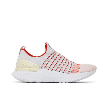 Nike Wmns React Phantom Run Flyknit 2 'Vast Grey Orange'