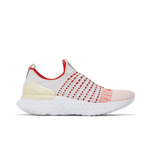 Nike Wmns React Phantom Run Flyknit 2 'Vast Grey Orange'