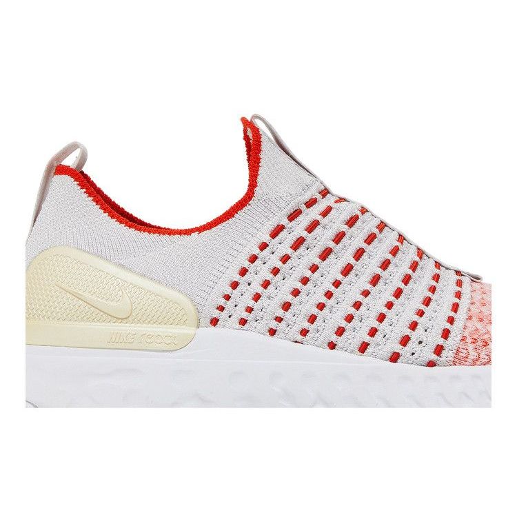 Nike Wmns React Phantom Run Flyknit 2 'Vast Grey Orange'