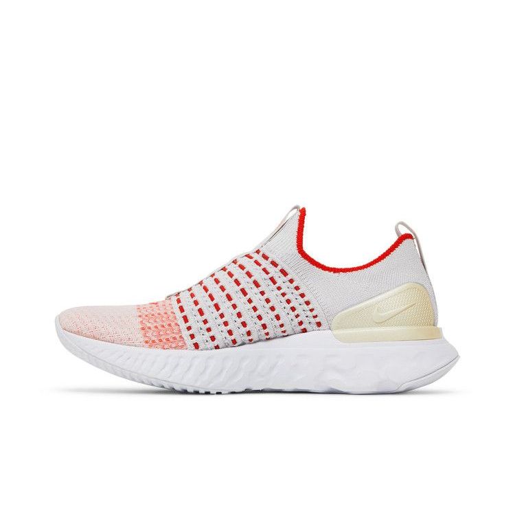 Nike Wmns React Phantom Run Flyknit 2 'Vast Grey Orange'