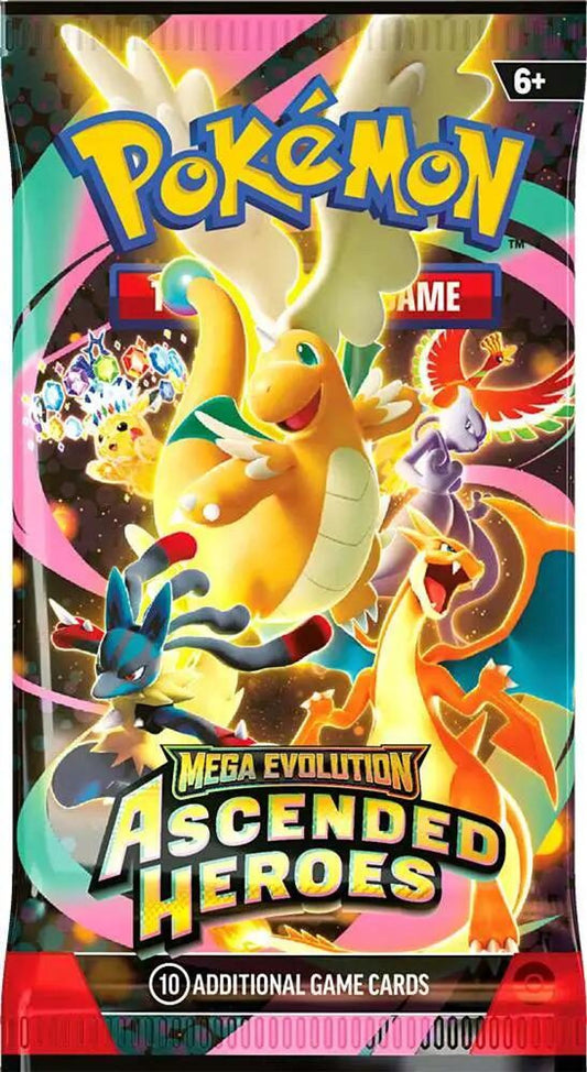 Ascended Heroes Booster Pack — 5 Pack Bundle