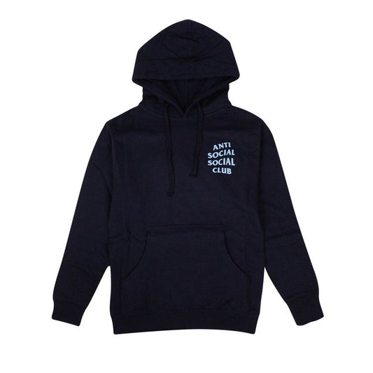 Anti Social Social Club Glitter Blinded Hooded Sweatshirt 'Navy Blue'