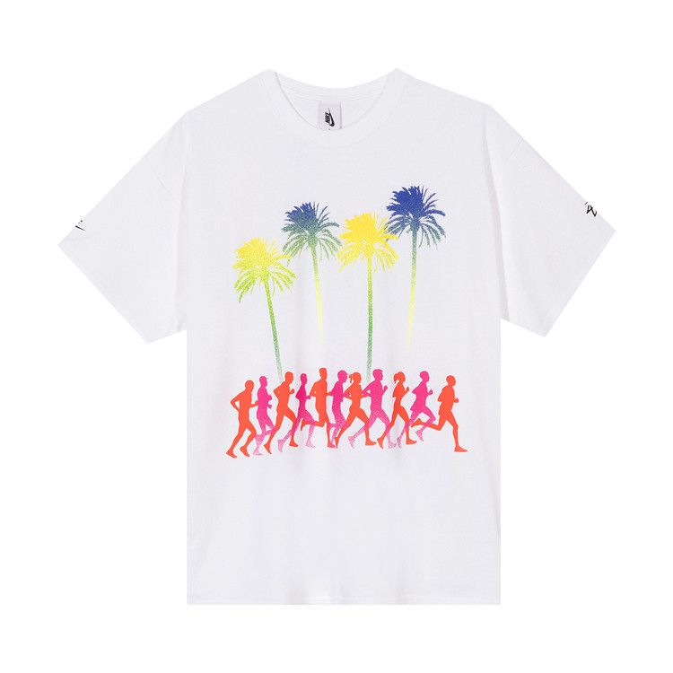 Nike x Stussy Douglas Firs To Palm Trees T-Shirt 'White'
