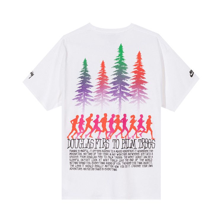 Nike x Stussy Douglas Firs To Palm Trees T-Shirt 'White'