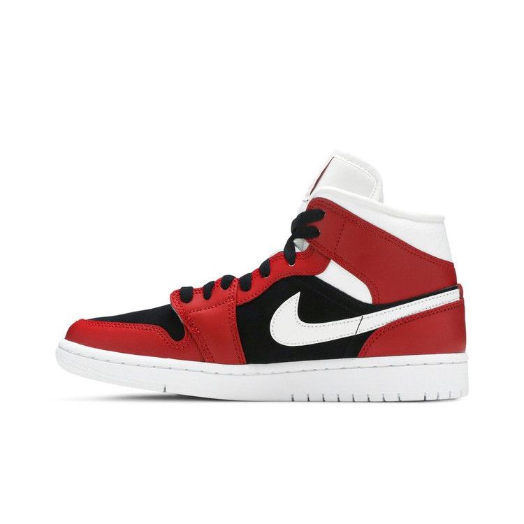 Wmns Air Jordan 1 Mid 'Gym Red Black'