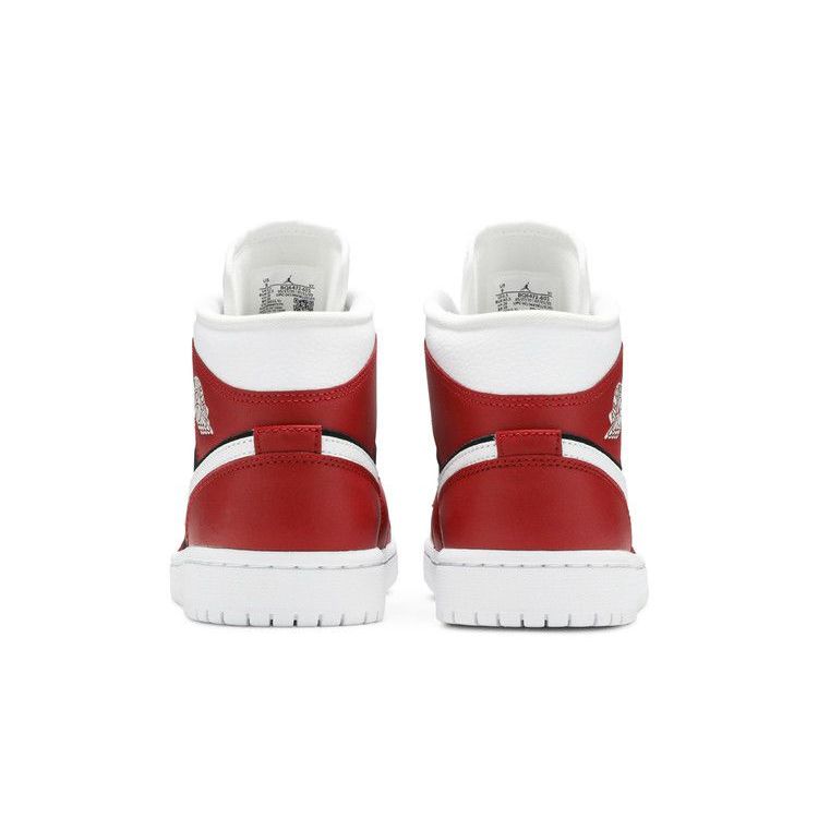 Wmns Air Jordan 1 Mid 'Gym Red Black'