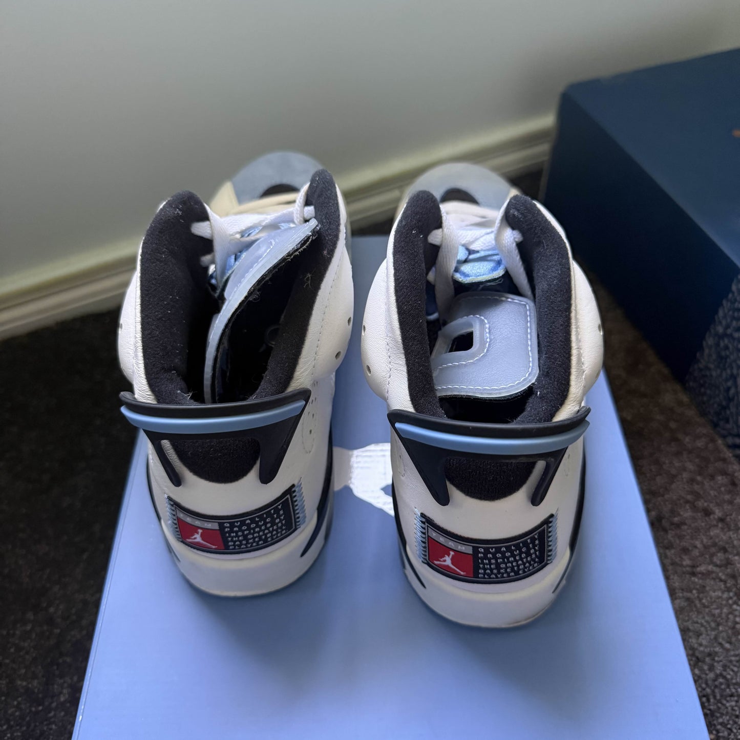 Jordan 6 Retro UNC White