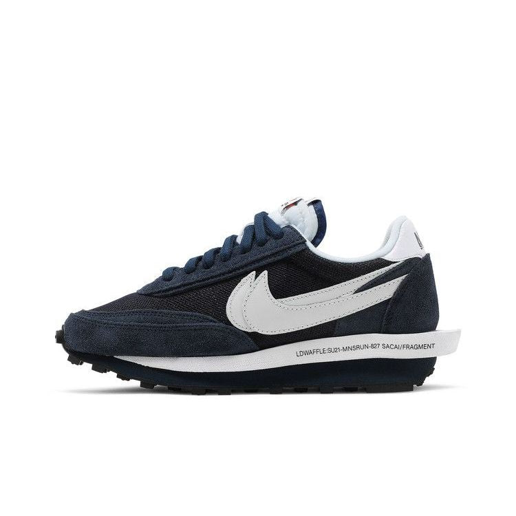 Fragment Design x sacai x Nike LDV Waffle 'Blackened Blue'