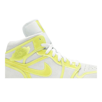 Wmns Air Jordan 1 Mid LX 'Off White Opti Yellow'