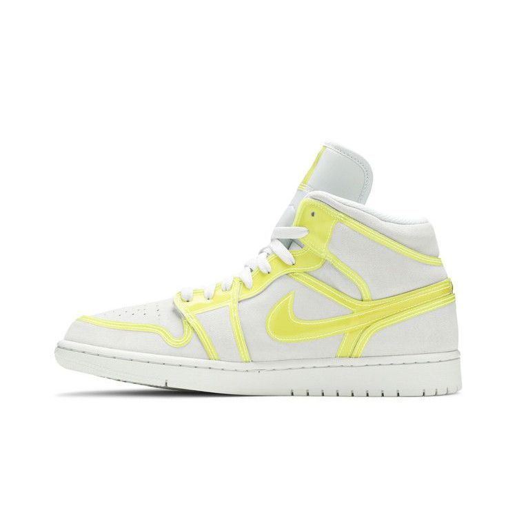 Wmns Air Jordan 1 Mid LX 'Off White Opti Yellow'