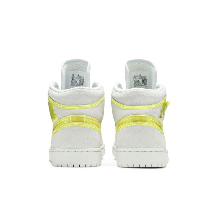 Wmns Air Jordan 1 Mid LX 'Off White Opti Yellow'