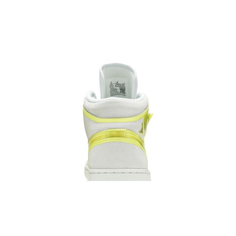 Wmns Air Jordan 1 Mid LX 'Off White Opti Yellow'