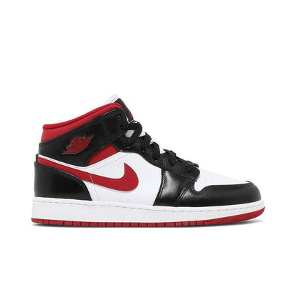 Air Jordan 1 Mid GS 'Black Gym Red'