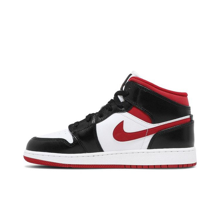 Air Jordan 1 Mid GS 'Black Gym Red'