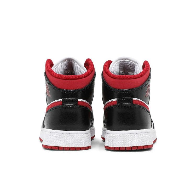 Air Jordan 1 Mid GS 'Black Gym Red'