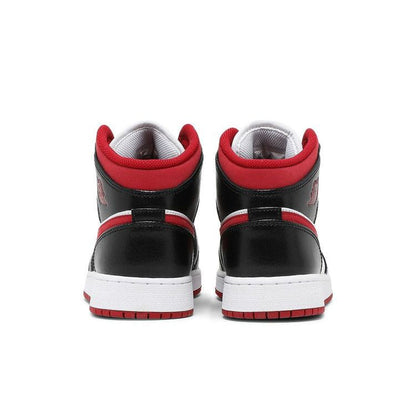 Air Jordan 1 Mid GS 'Black Gym Red'