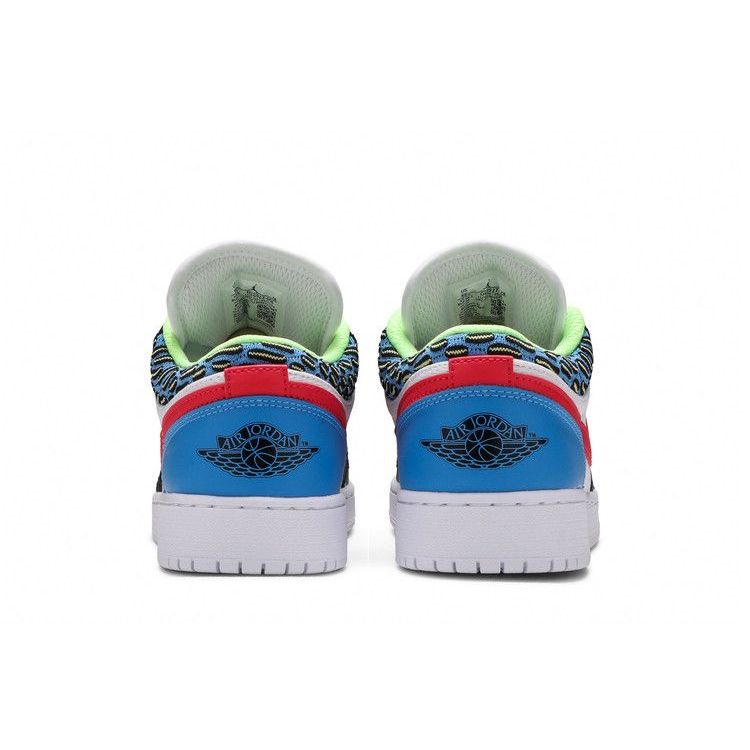 Air Jordan 1 Low GS 'Funky Patterns'