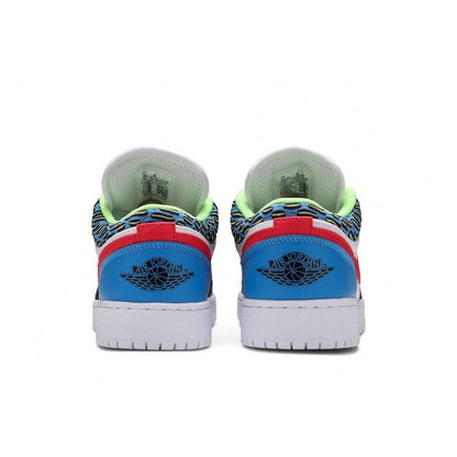 Air Jordan 1 Low GS 'Funky Patterns'