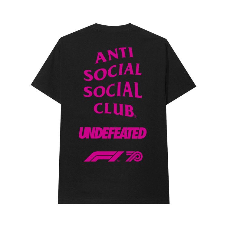 Anti Social Social Club x UNDFTD x F1 Tee 'Black'