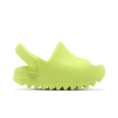 Adidas Yeezy Slides Infants 'Glow Green'