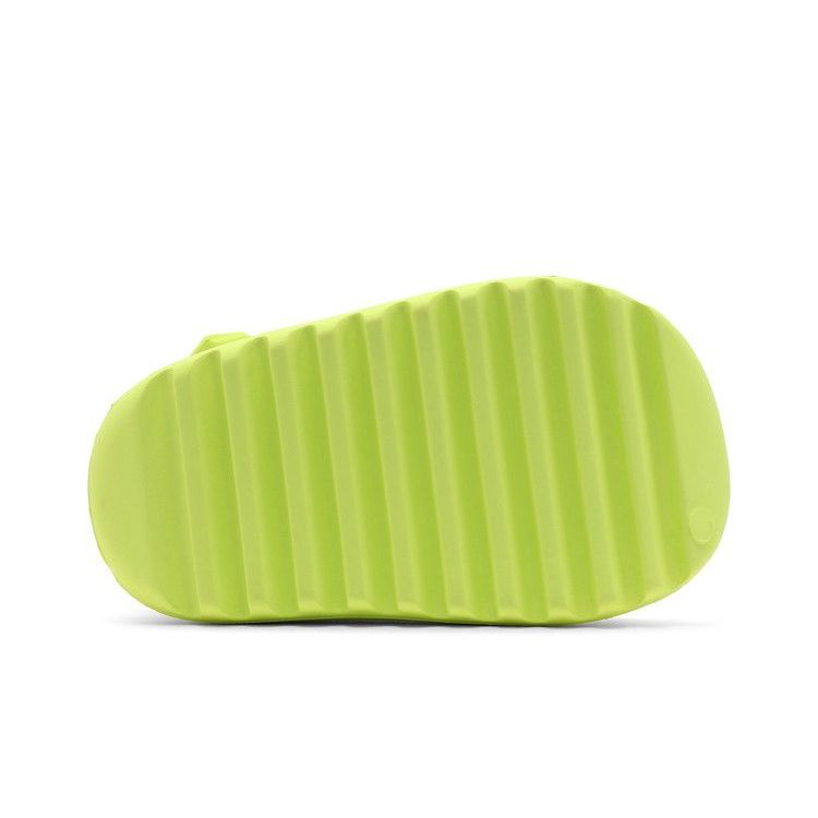 Adidas Yeezy Slides Infants 'Glow Green'