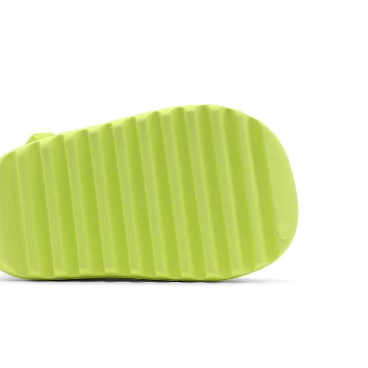 Adidas Yeezy Slides Infants 'Glow Green'