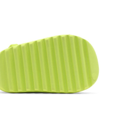 Adidas Yeezy Slides Infants 'Glow Green'