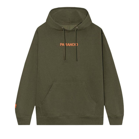 Anti Social Social Club x Undefeated Paranoid Hoodie 'Olive'