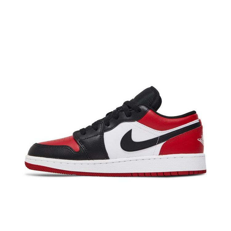 Air Jordan 1 Low GS 'Bred Toe'