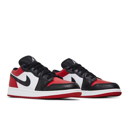 Air Jordan 1 Low GS 'Bred Toe'