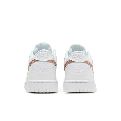 Nike Dunk Low GS 'White Metallic Red Bronze'