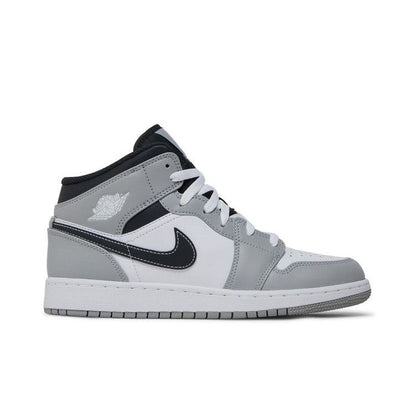 Air Jordan 1 Mid GS 'Light Smoke Grey'