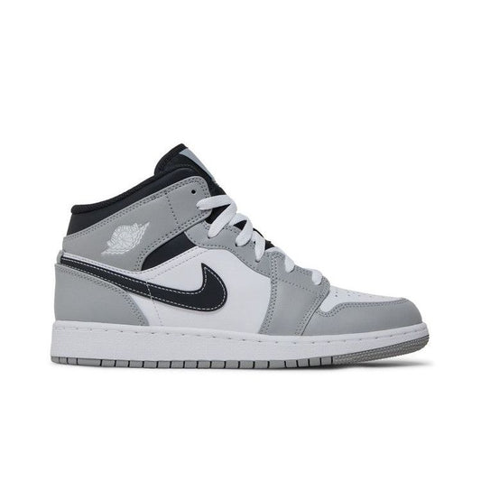 Air Jordan 1 Mid GS 'Light Smoke Grey'