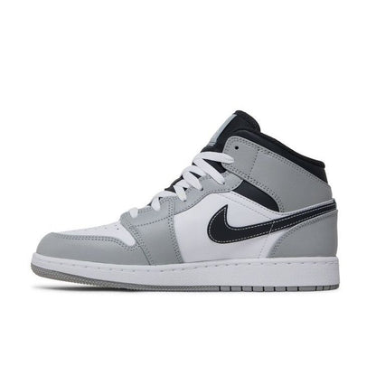 Air Jordan 1 Mid GS 'Light Smoke Grey'