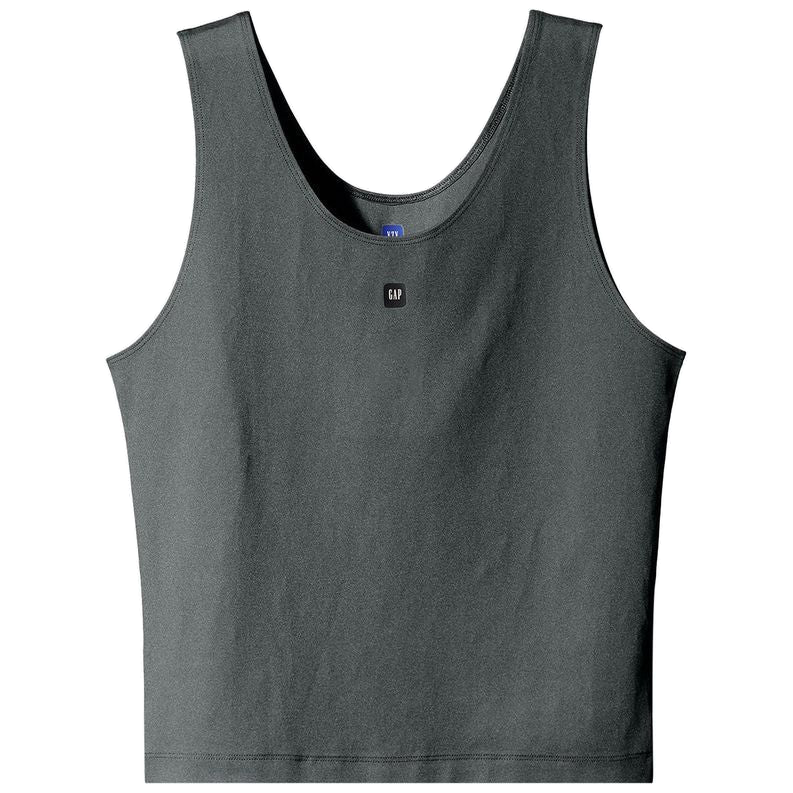 Yeezy Gap Womens Tank Top Second Skin Dark Green