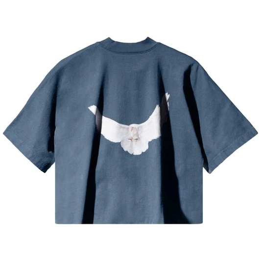 Yeezy Gap Engineered by Balenciaga Dove No Seam Tee 'Dark Blue'