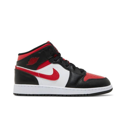 Air Jordan 1 Mid GS 'Black Fire Red'