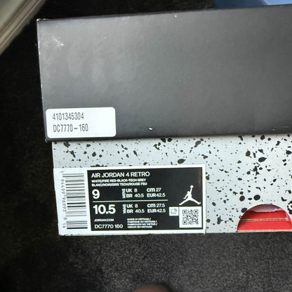 Jordan 4 Retro Fire Red (2020)