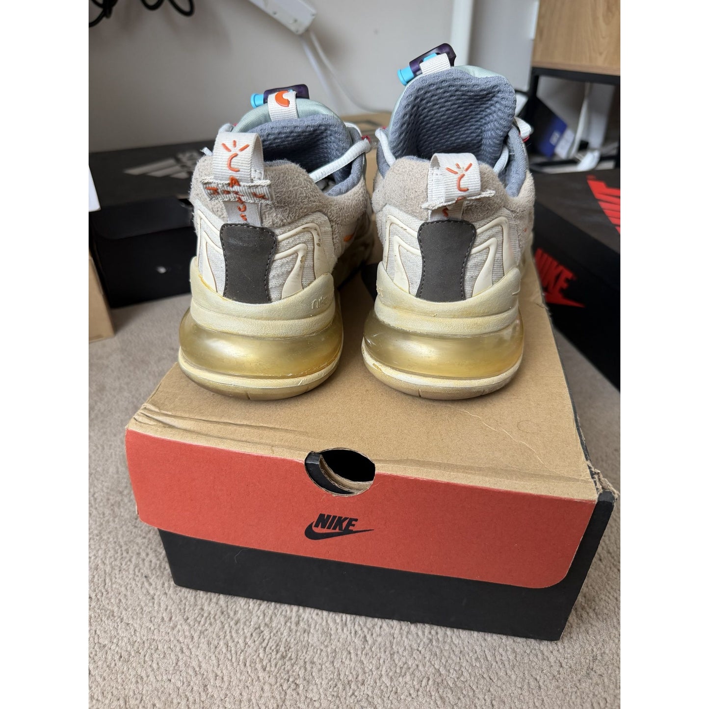 Nike Air Max 270 React ENG Travis Scott Cactus Trails