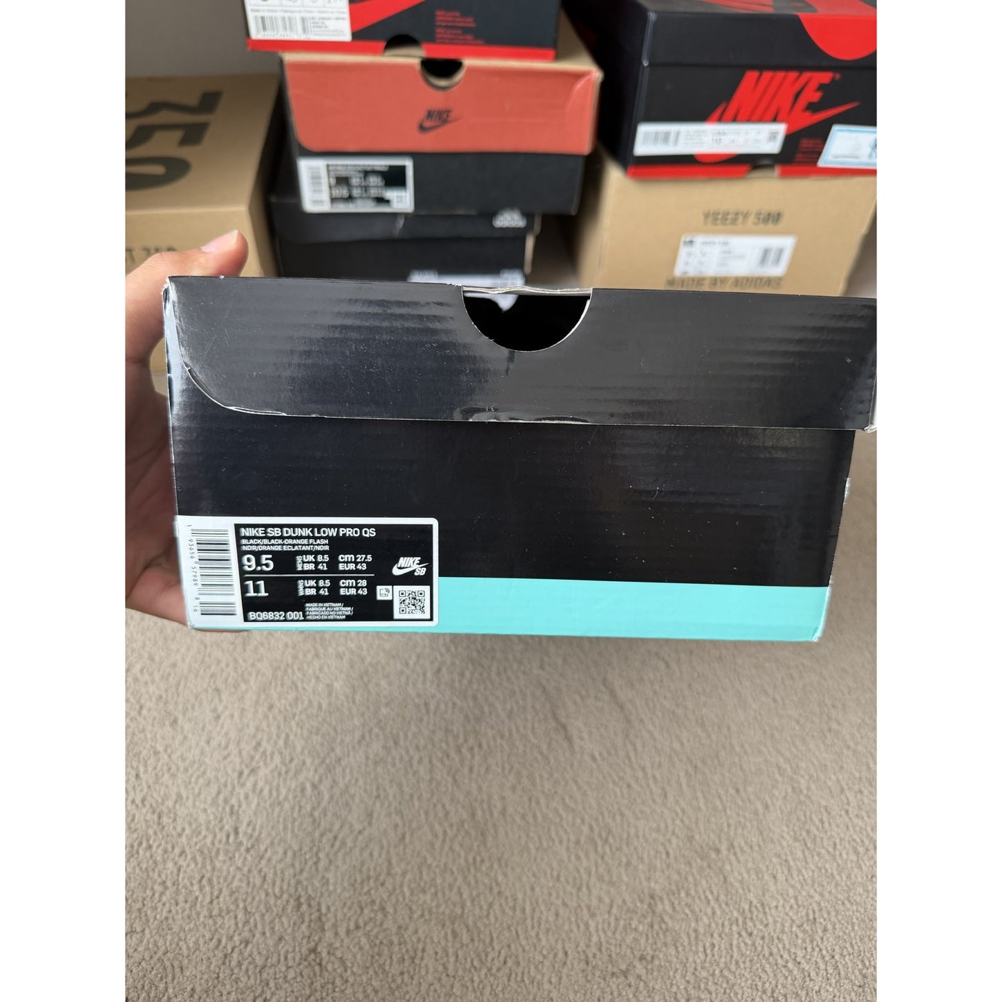 Nike SB Dunk Low Raygun Tie-Dye Black