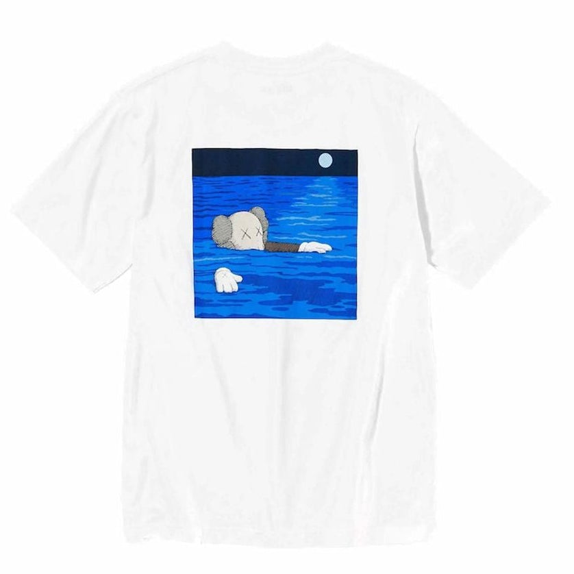 KAWS x Uniqlo UT Short Sleeve Artbook Cover T-shirt White