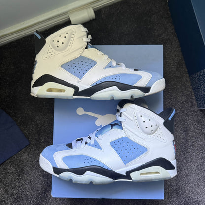 Jordan 6 Retro UNC White