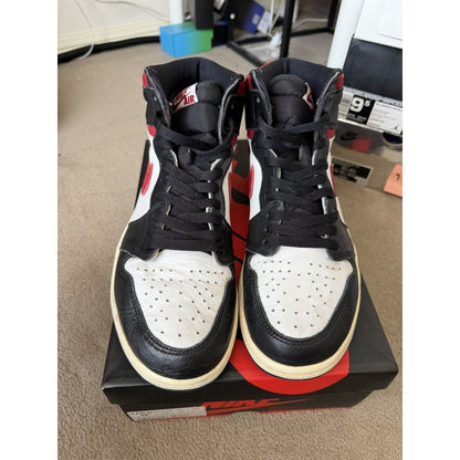 Jordan 1 Retro High Black Gym Red