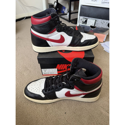 Jordan 1 Retro High Black Gym Red