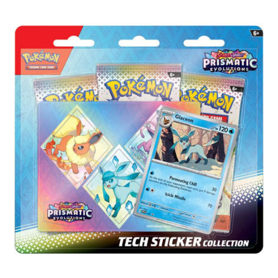 Scarlet & Violet Prismatic Evolutions Tech Sticker Collection (Set of 3) POKEMON TCG