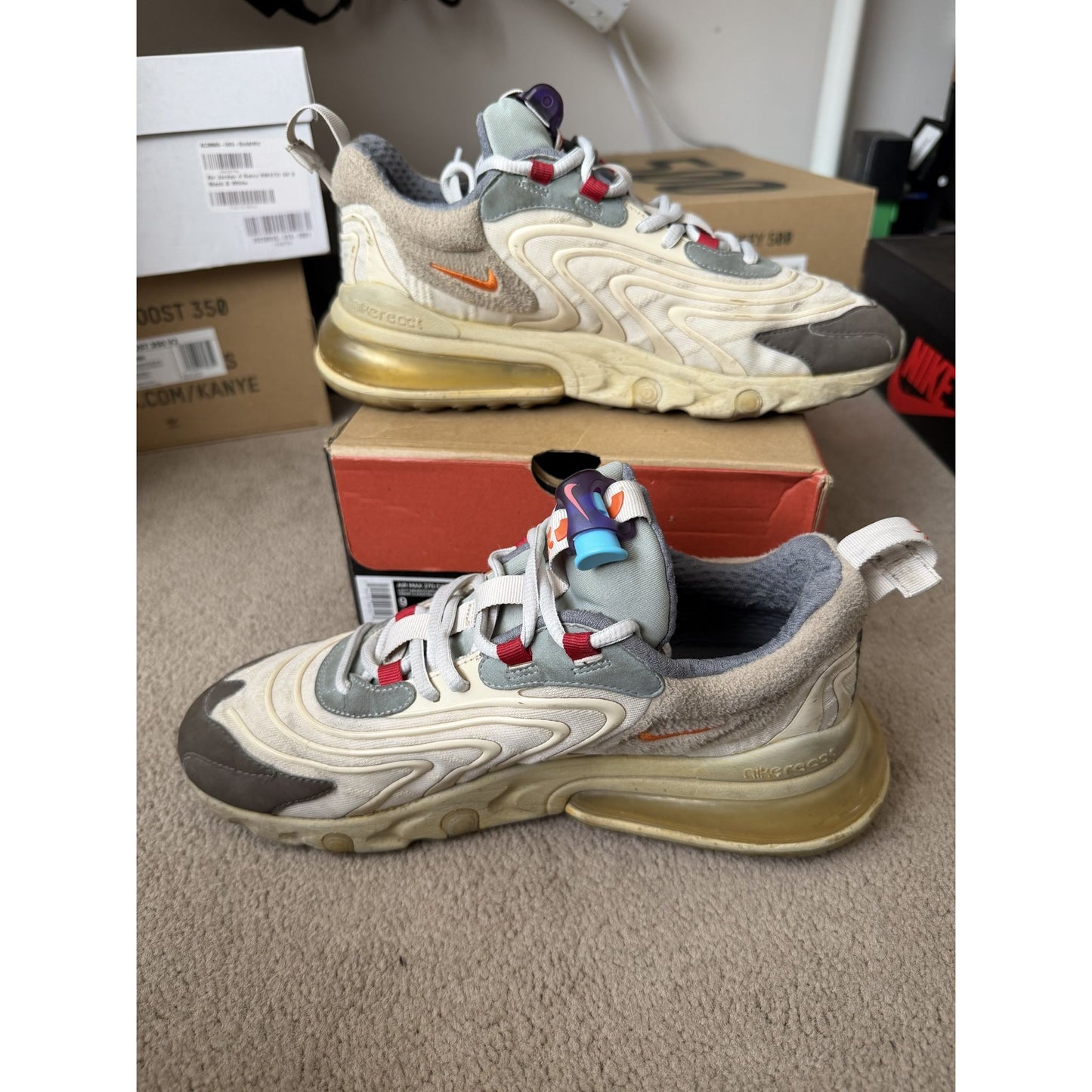 Nike Air Max 270 React ENG Travis Scott Cactus Trails
