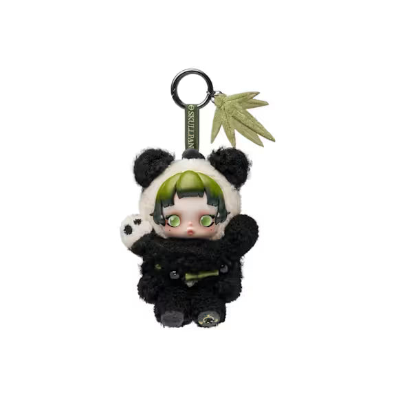 SKULLPANDA Lazy Panda Plush Doll Pendant