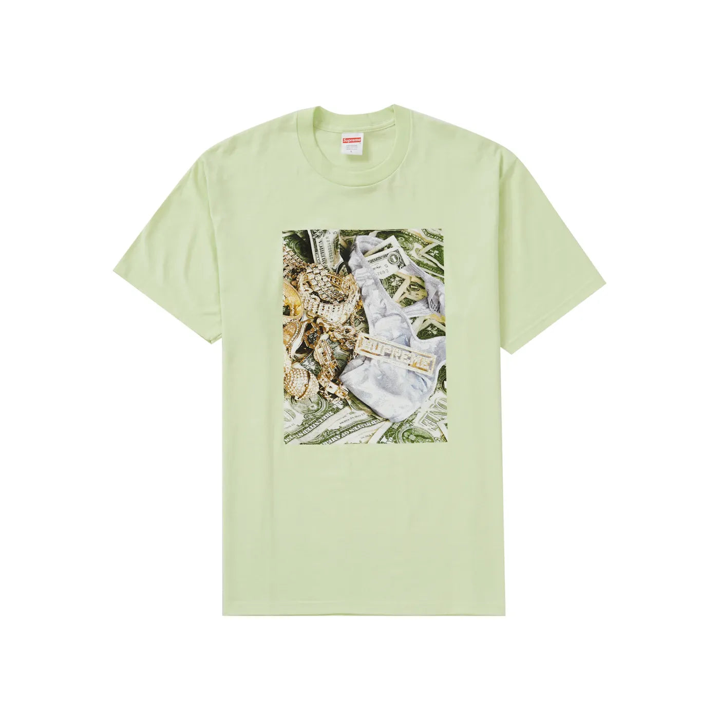 Supreme Bling Tee - Pale Mint