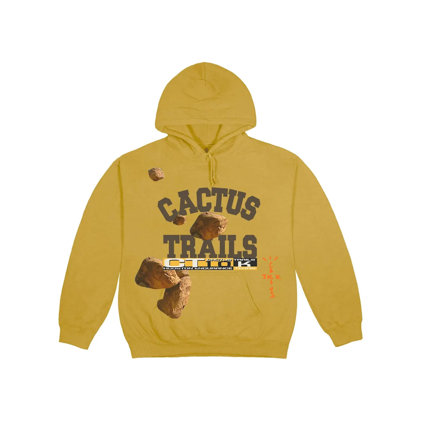 Travis Scott Boulder Varsity Hoodie - Gold